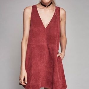 Free People Suede Dress